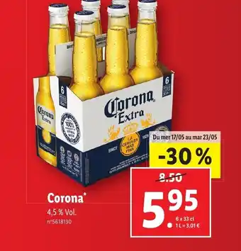 Lidl Corona offre