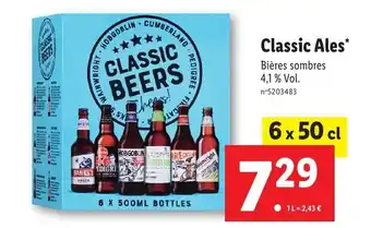 Lidl Classic Ales* offre
