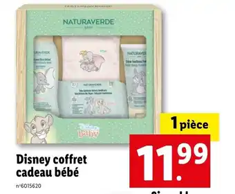 Lidl Disney coffret cadeau bébé offre