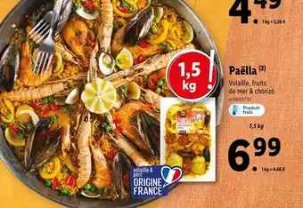 Lidl PAELLA offre
