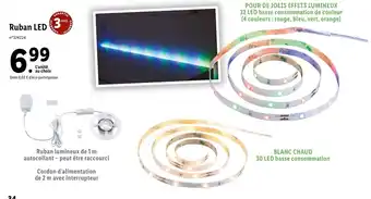 Lidl Ruban LED offre