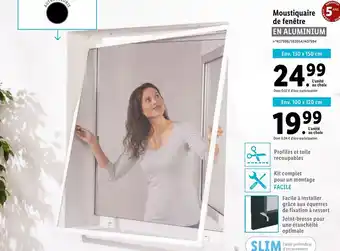 Lidl Moustiquaire 5 de fenêtre offre