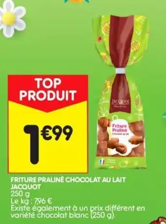 Leader Price Friture praliné Chocolat Au Lait offre