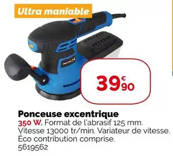 Weldom Ponceuse excentrique offre