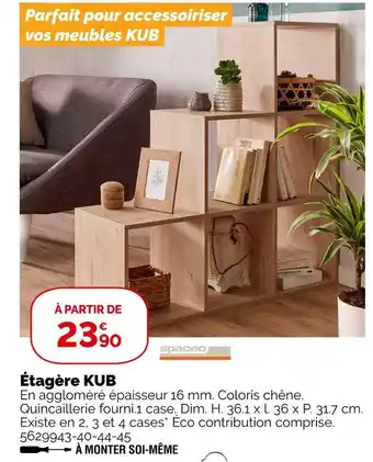 Weldom Étagère kub offre