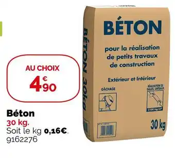 Weldom Béton offre
