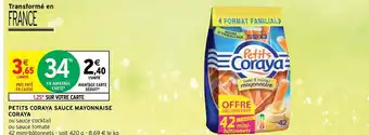 Intermarché Petits Coraya Sauce Mayonnaise Coraya offre