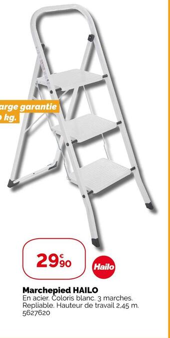 Weldom Hailo marchepied offre