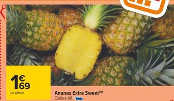 Carrefour Ananas extra sweet offre