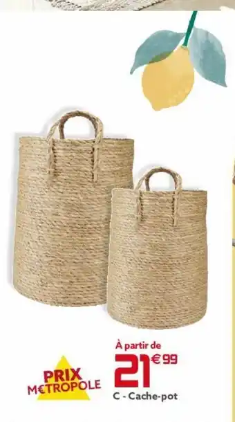 Gifi Cache pot offre