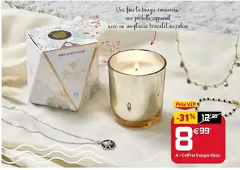 Gifi Coffret bougie bijou offre