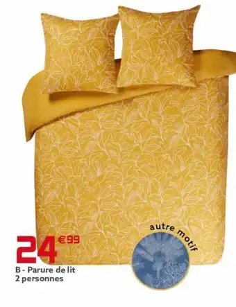 Gifi Parure de lit 2 personnes offre