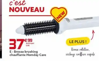 Gifi Brosse brushing chauddante homday care offre