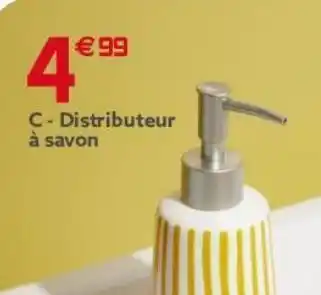 Gifi Distributeur de savon offre