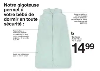 Zeeman Gigoteuse offre