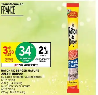 Baton DE Berger Nature