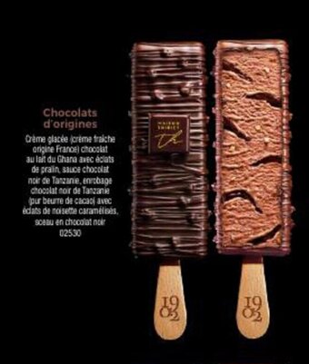 Thiriet Chocolats d'origines offre