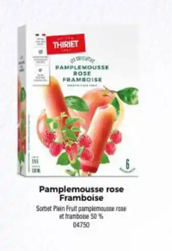 Thiriet Pamplemousse rose Framboise offre
