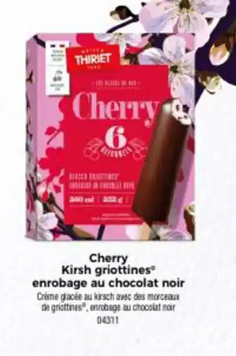 Cherry Kirsh griottines enrobage au chocolat noir