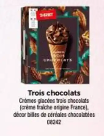 Thiriet Trois chocolats offre