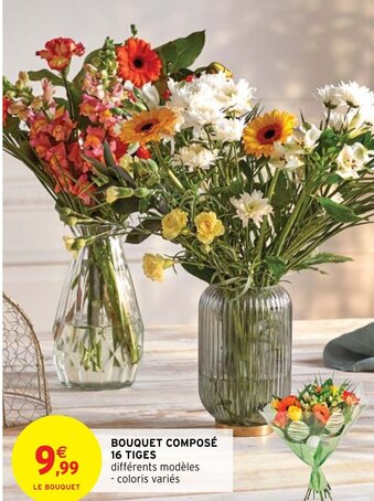 Intermarché Bouquet composé 16 Tiges offre