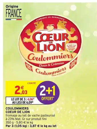 Coulommiers Coeur De Lion
