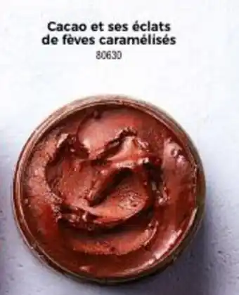 Cacao et ses éclats de fÚves caramélisés