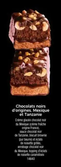 Chocolats noirs d'origines, Mexique