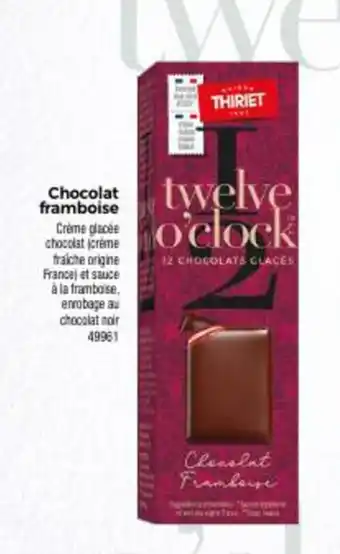 Chocolat framboise
