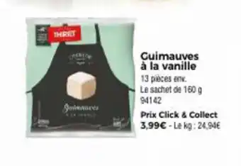 Guimauves Ă la vanille