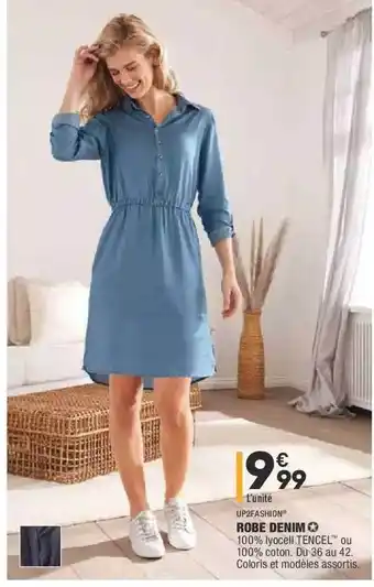 ALDI Robe Denim Up2fashion offre