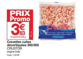 Promocash Crevettes cuites décortiquées 300/500 offre