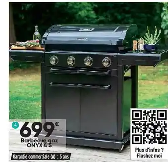 Bricorama Barbecue Gaz Onyx 4s offre