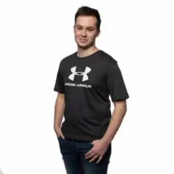 Tshirt noir homme under armour