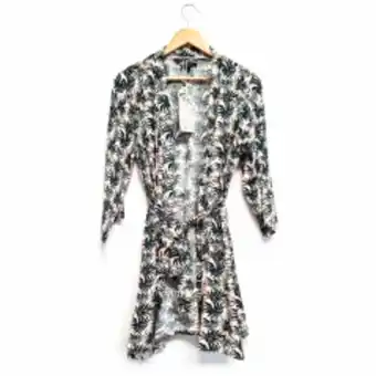 Kimono imprime feuillage