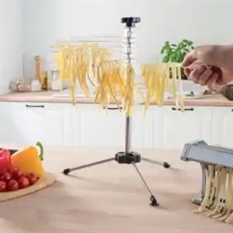 Mathon Séchoir à pâtes pliable 16 bras offre