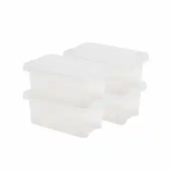 b&m Lot de 4 boites de rangement offre
