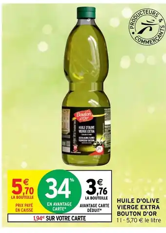 Intermarché Huile D'Olive Vierge Extra offre