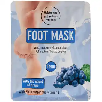 Action masque pour les pieds