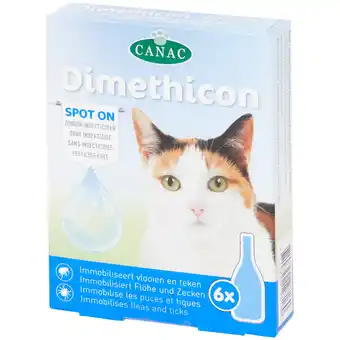Action Action pipettes anti-parasitaires pour chat canac offre