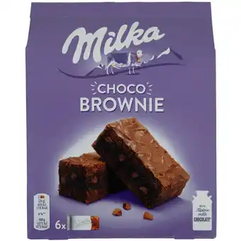 Action Milka brownie au chocolat milka offre