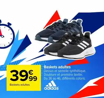 Baskets adultes