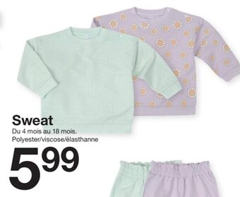 Zeeman Sweat offre