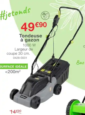 Oogarden Tondeuse à gazon offre