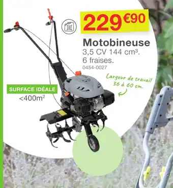 Oogarden Motobineuse offre