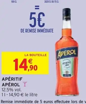 Intermarché APÉRITIF APÉROL Y offre