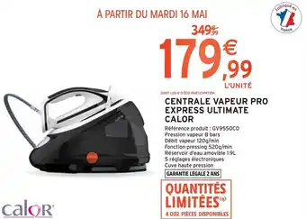 Intermarché CENTRALE VAPEUR PRO EXPRESS ULTIMATE CALOR offre