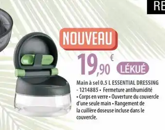 Main Ă sel 0.5 L ESSENTIAL DRESSING