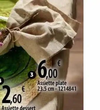 Cuisine Plaisir Assiette dessert offre