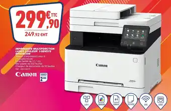 Bureau Vallée Canon mprimante multifonction laser couleur i-sensys mf655cdw offre